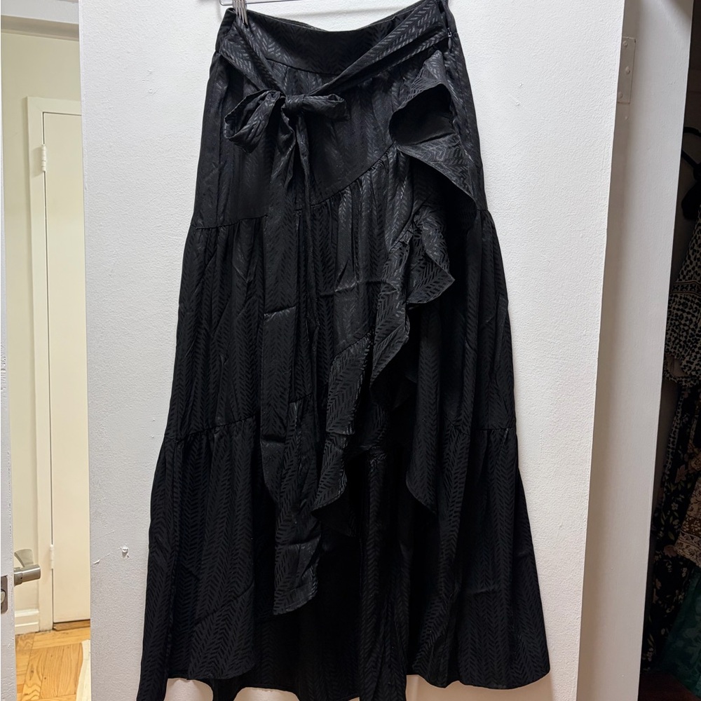 Express Black High-Low Skirt